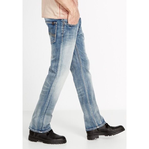 Buffalo David Bitton Men Six X Straight Jeans, Size 31/34, NWT - Picture 2 of 3